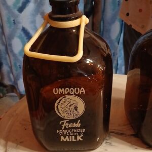 Vintage Rare "The Amber Bottle"  1940-50s